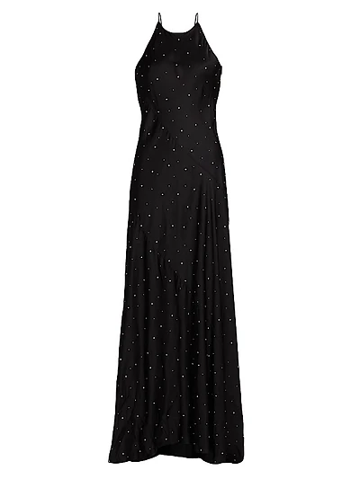 Sybil Embellished Sleeveless Maxi Dress