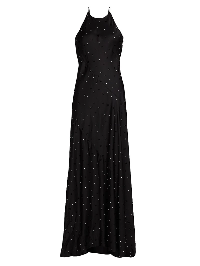 Sybil Embellished Sleeveless Maxi Dress