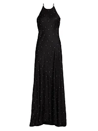 Sybil Embellished Sleeveless Maxi Dress