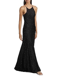 Sybil Embellished Sleeveless Maxi Dress