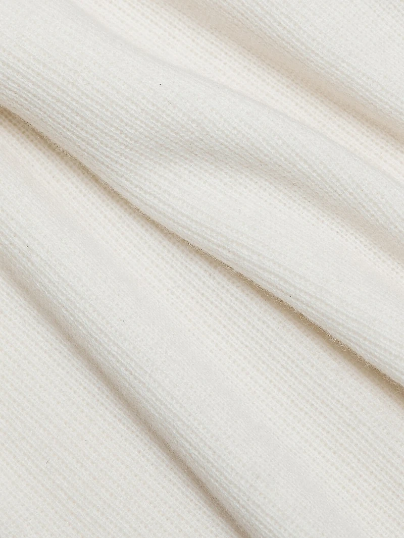 Blakely Wool-Cashmere Crewneck Midi-Dress