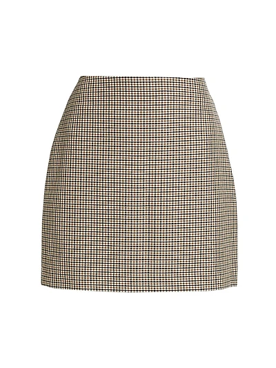 Maris Plaid Miniskirt