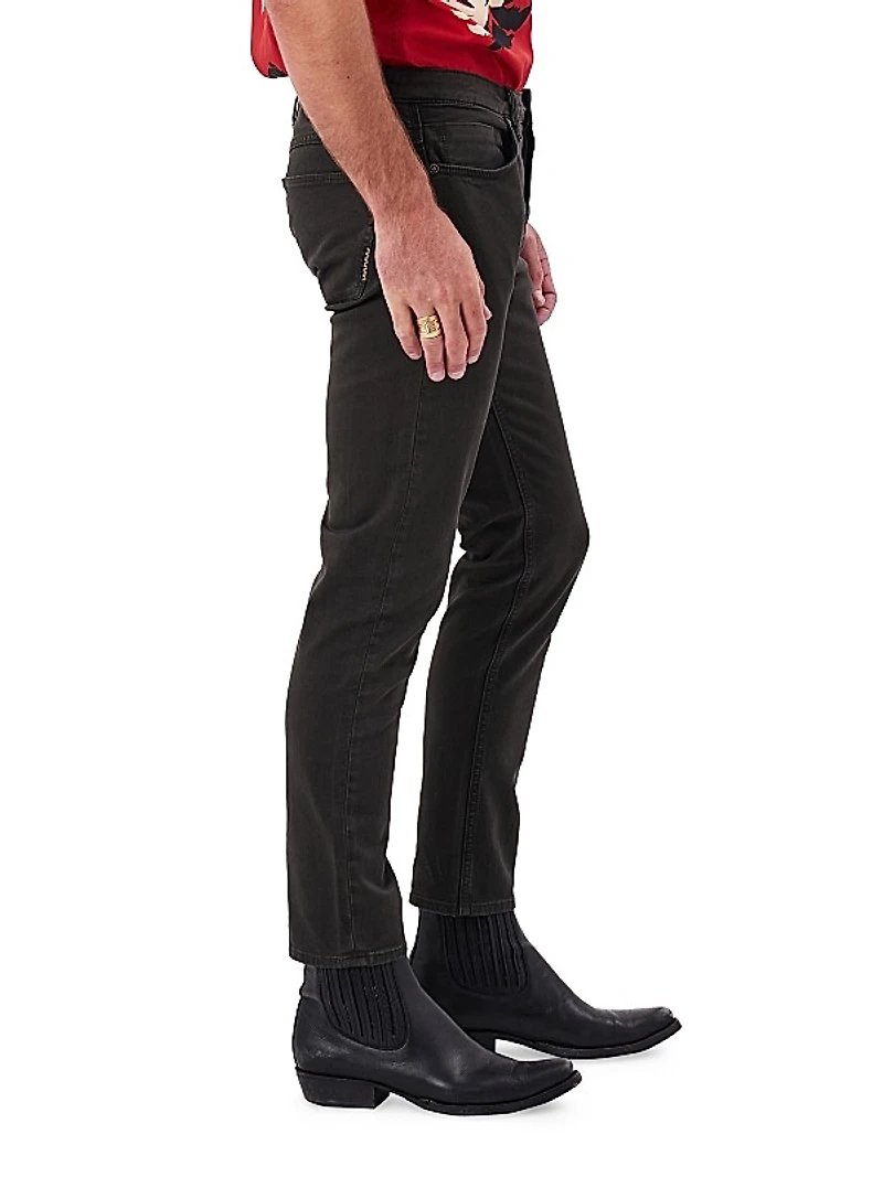 Slim-Straight Stretch Jeans