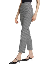 Claire Houndstooth Crop Pants