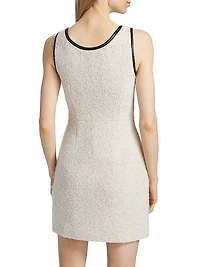 Zola Tweed Sleeveless Minidress