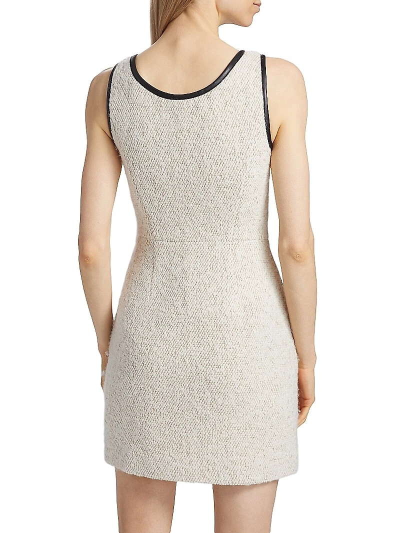 Zola Tweed Sleeveless Minidress