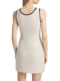 Zola Tweed Sleeveless Minidress