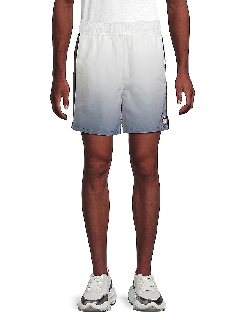 Gradient Logo Shorts