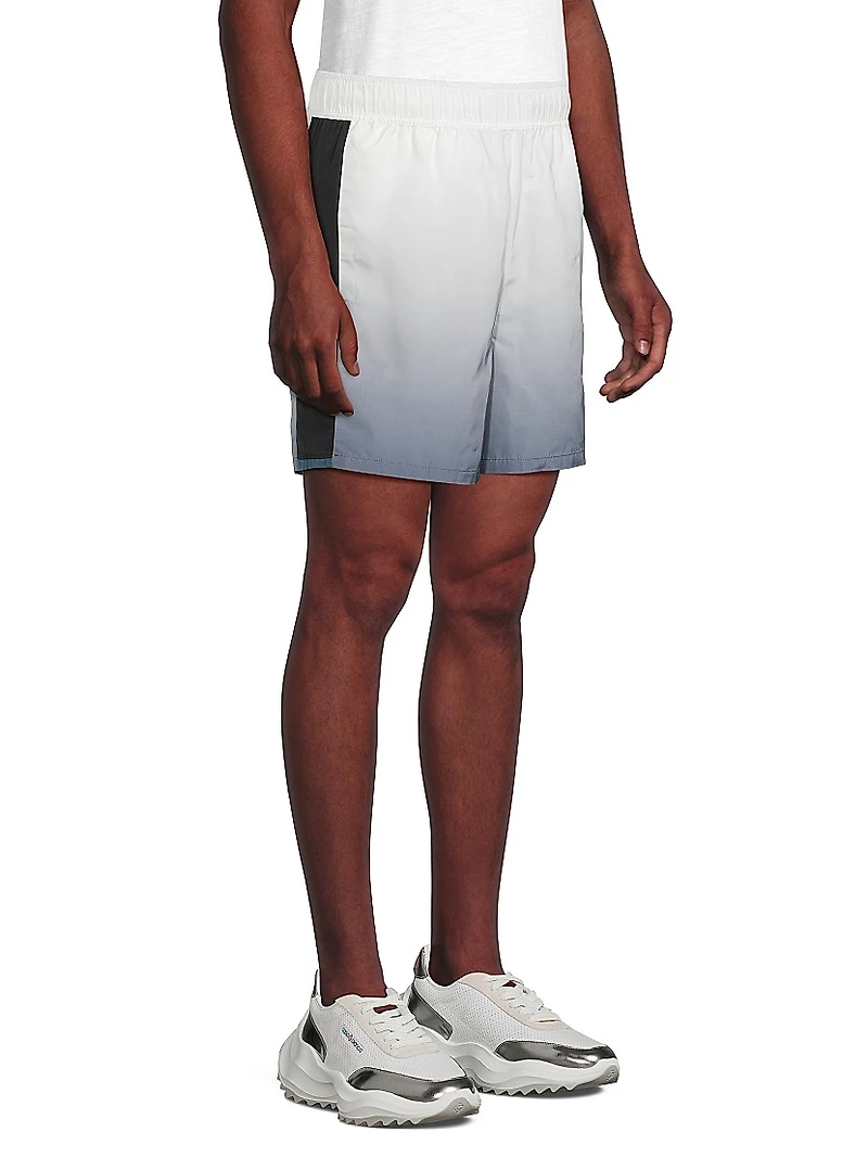 Gradient Logo Shorts