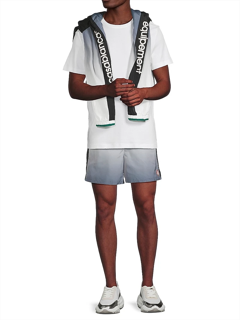 Gradient Logo Shorts