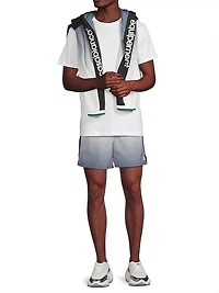 Gradient Logo Shorts