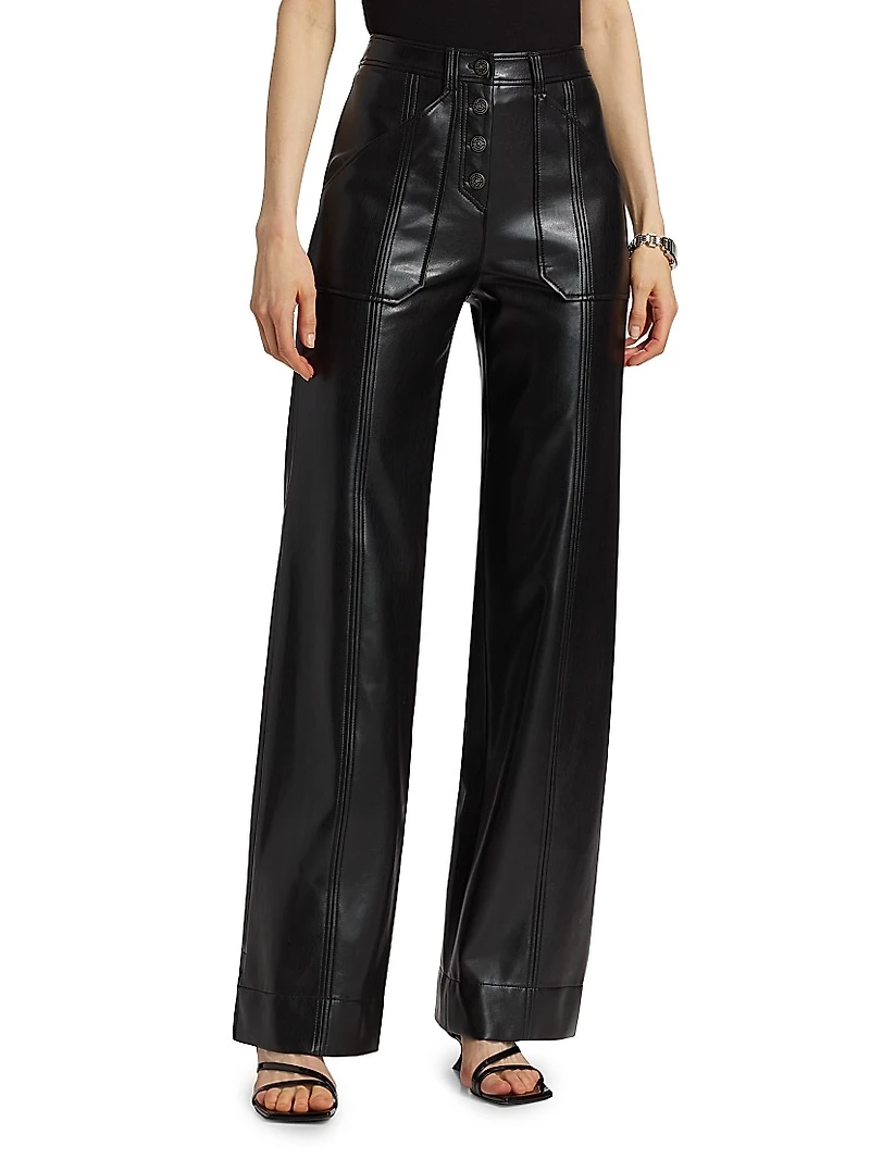 Benji Faux Leather Pants
