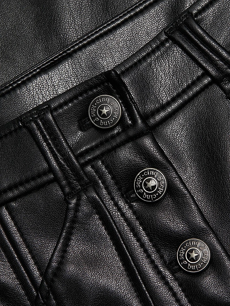 Benji Faux Leather Pants