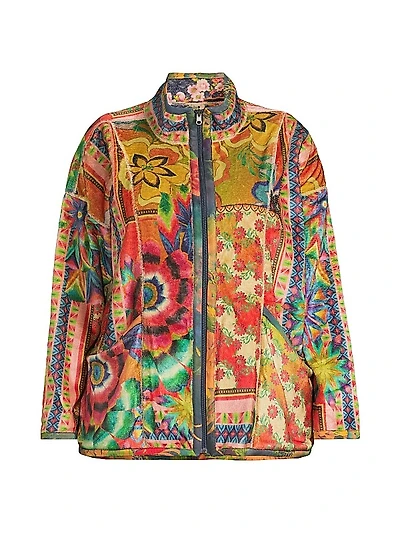 Plus Joan Reversible Zip Jacket