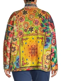 Plus Joan Reversible Zip Jacket