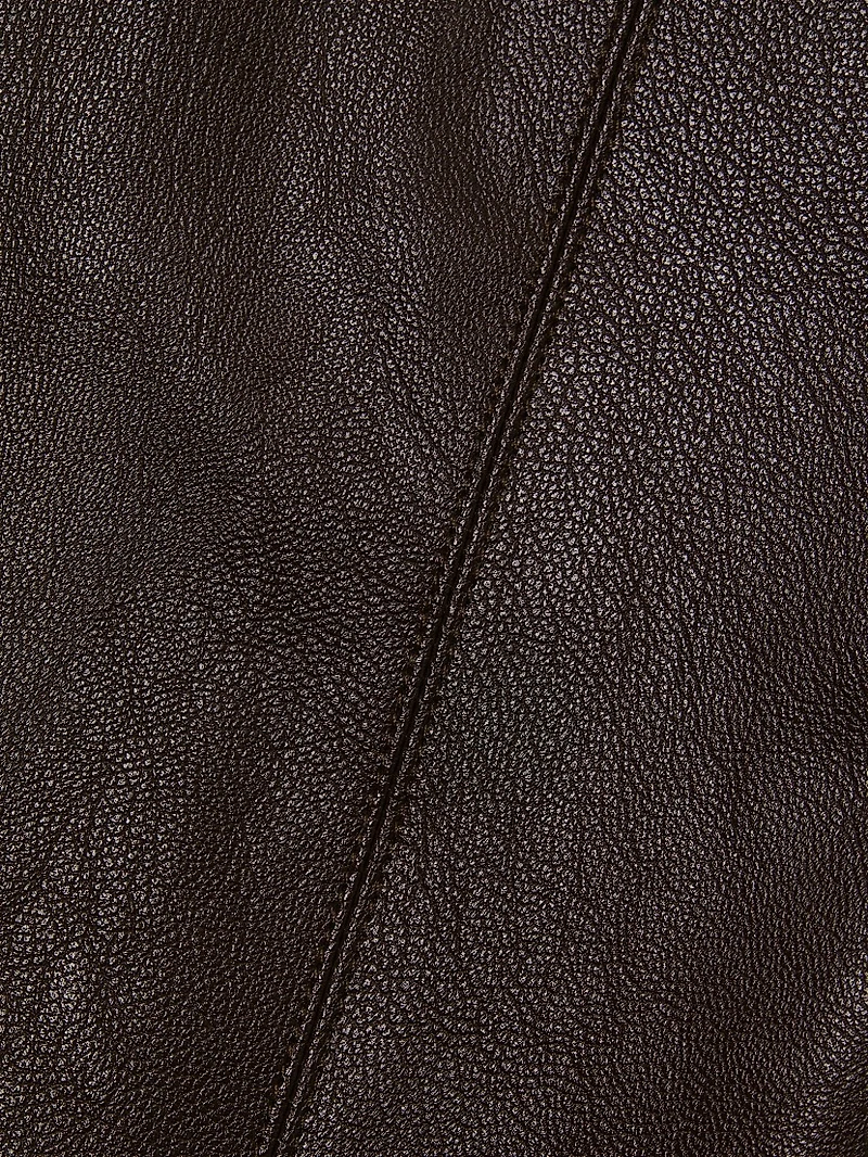 Faux-Leather Skinny Pants