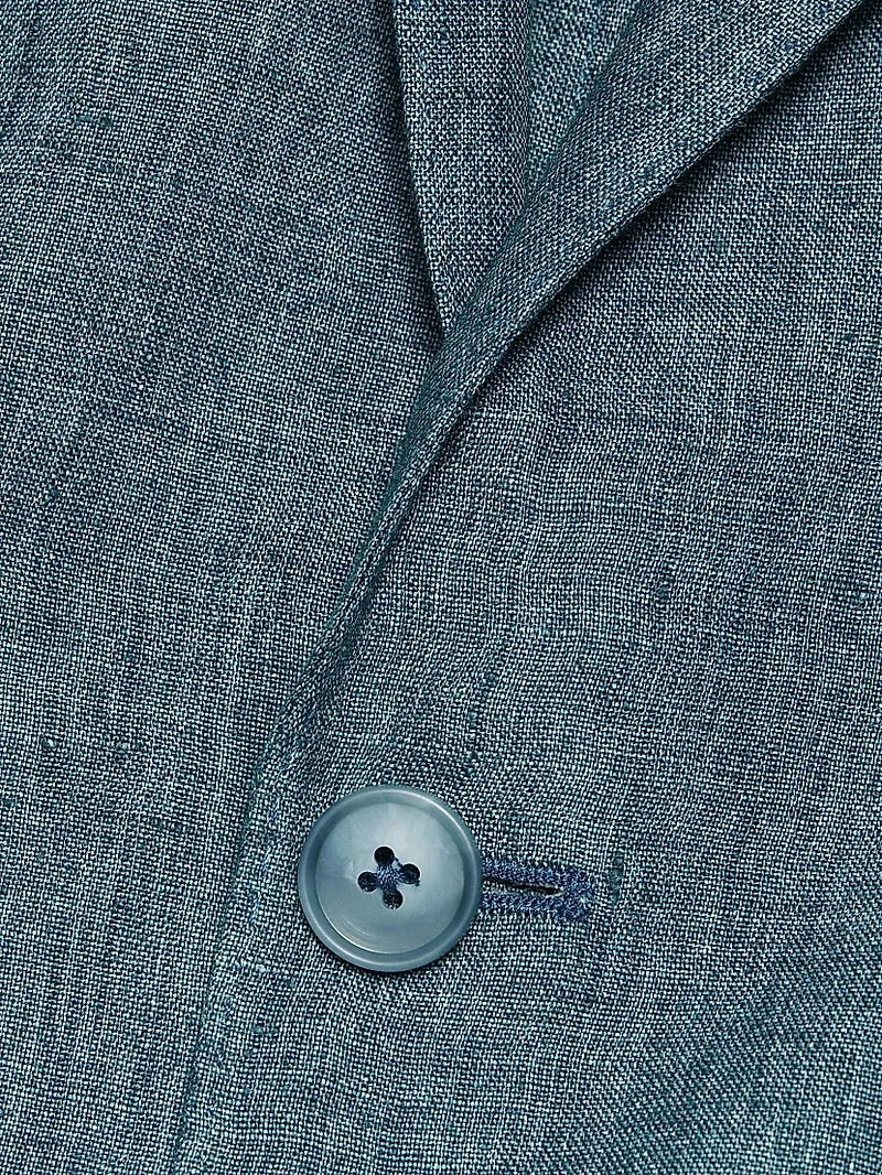 Délavé Solid Linen Suit Jacket