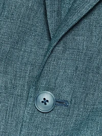 Délavé Solid Linen Suit Jacket
