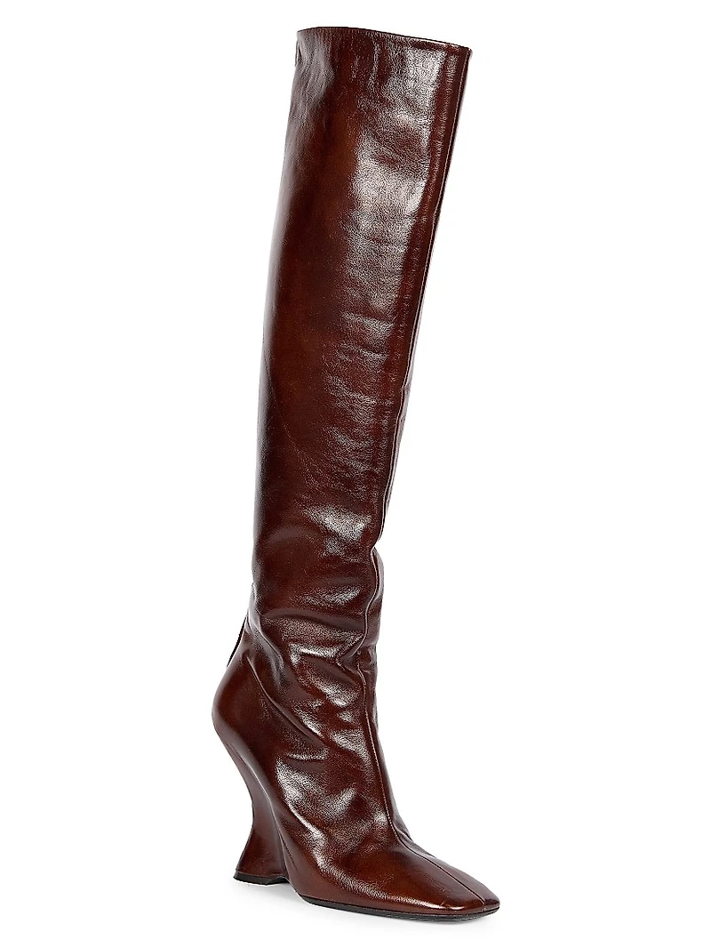 105MM Leather Boots