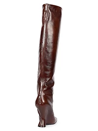 105MM Leather Boots
