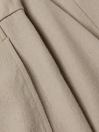 Pleated Lantern Pants