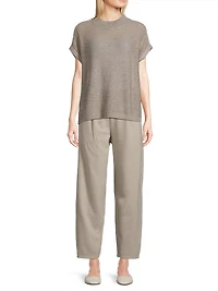 Pleated Lantern Pants
