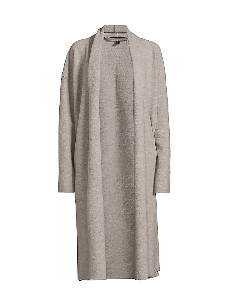 High Collar Duster Cardigan