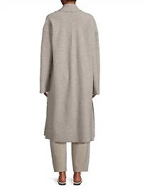 High Collar Duster Cardigan