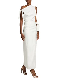 Tamara Tie Midi-Dress