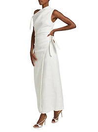 Tamara Tie Midi-Dress