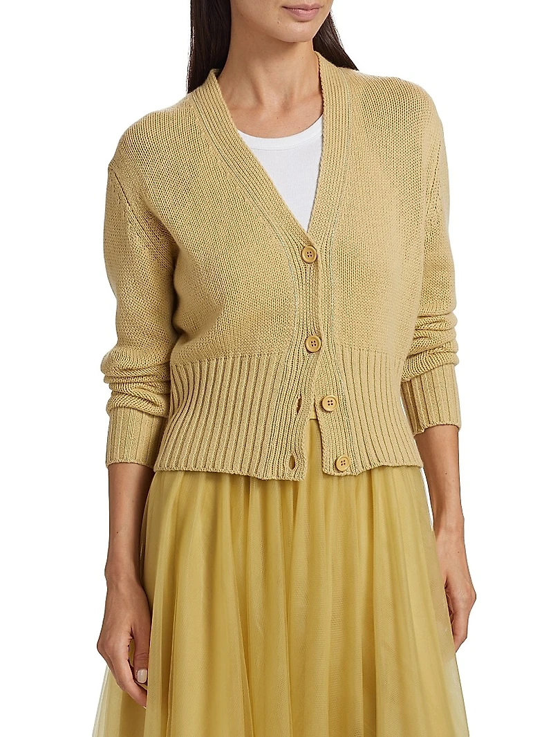 Cashmere V-Neck Cardigan