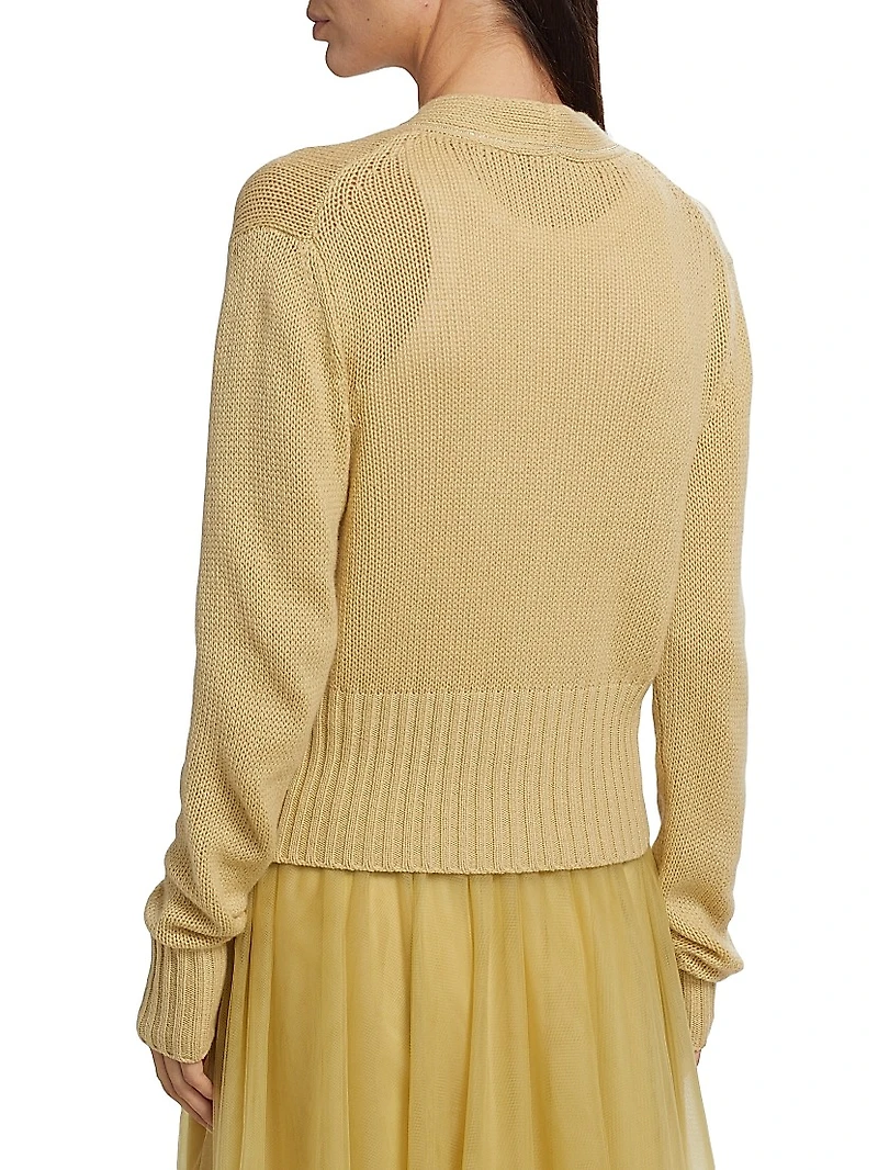 Cashmere V-Neck Cardigan