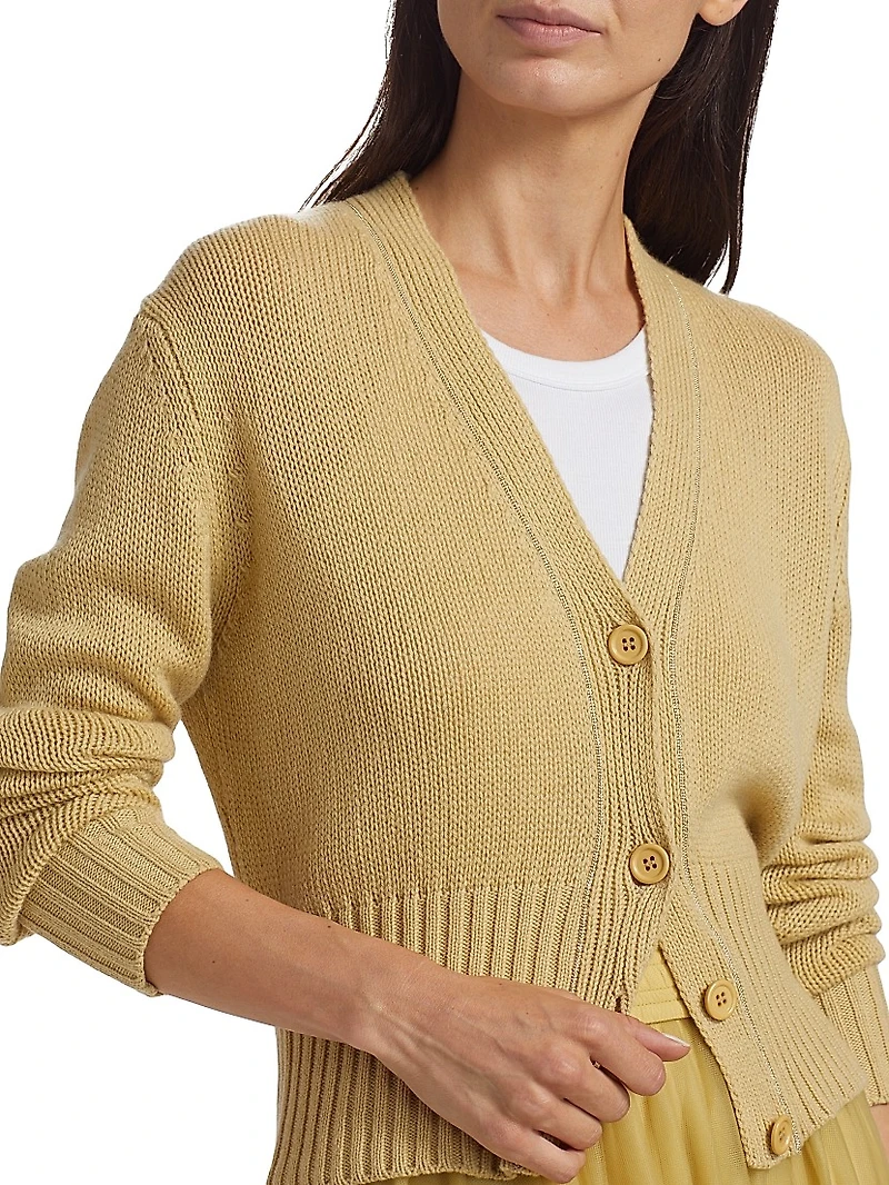 Cashmere V-Neck Cardigan