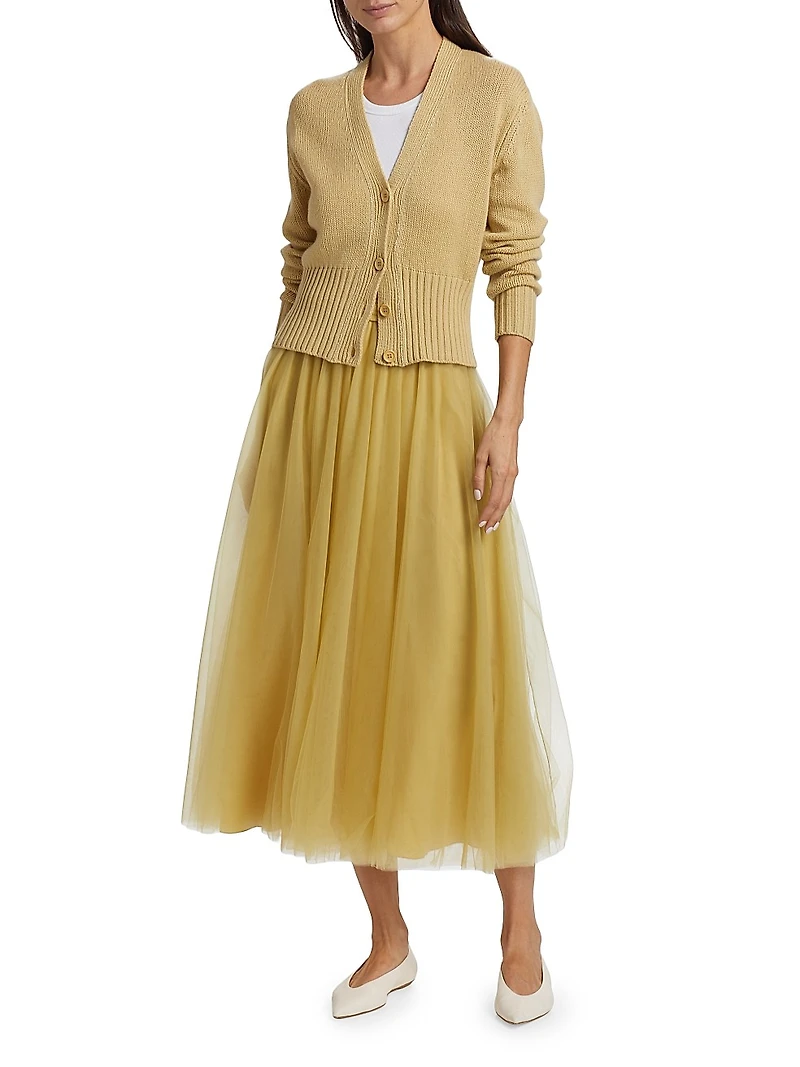 Cashmere V-Neck Cardigan