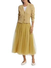 Cashmere V-Neck Cardigan