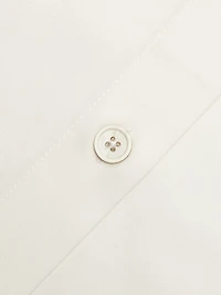 Cotton Gabardine Mini Shirtdress