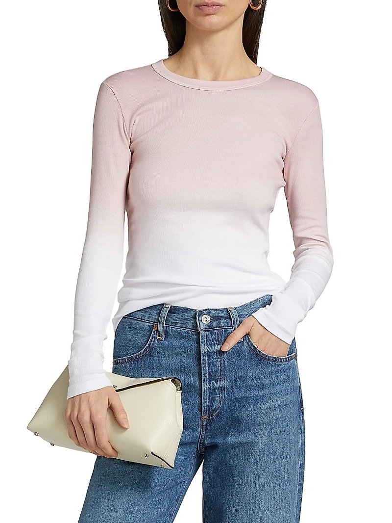 Ombrê Long-Sleeve T-Shirt