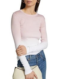 Ombrê Long-Sleeve T-Shirt