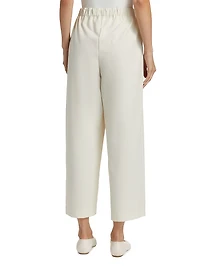Tecno Cropped Wide-Leg Trousers