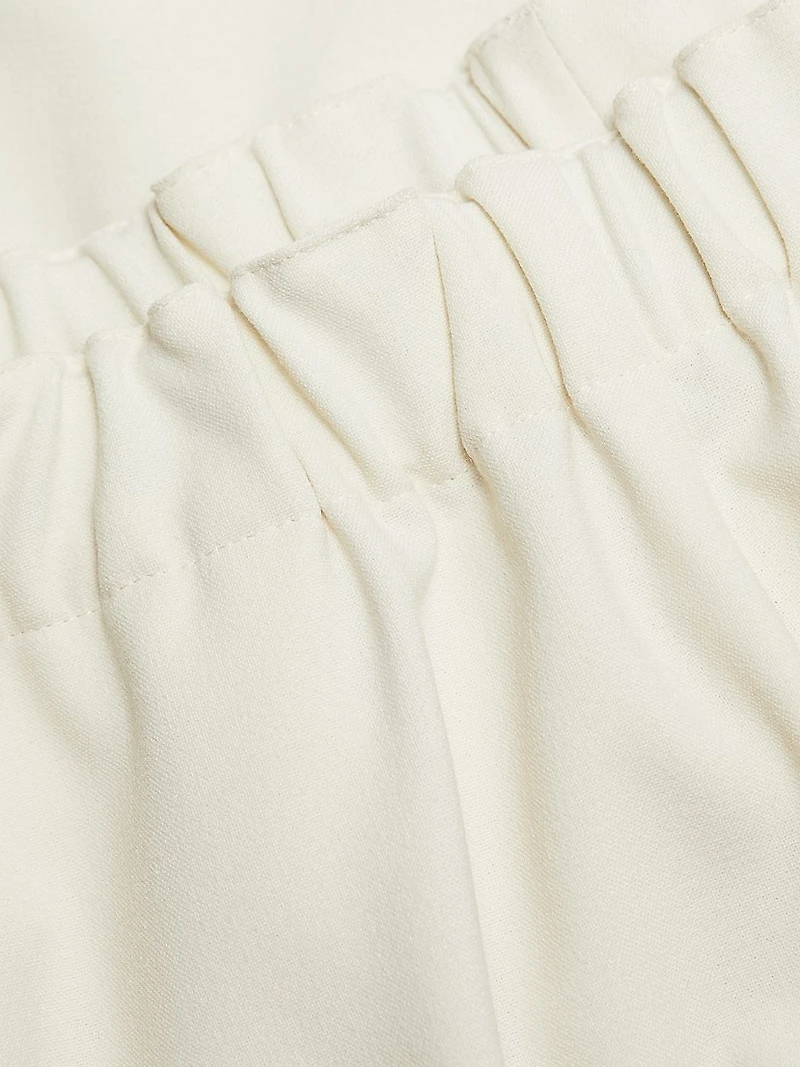 Tecno Cropped Wide-Leg Trousers