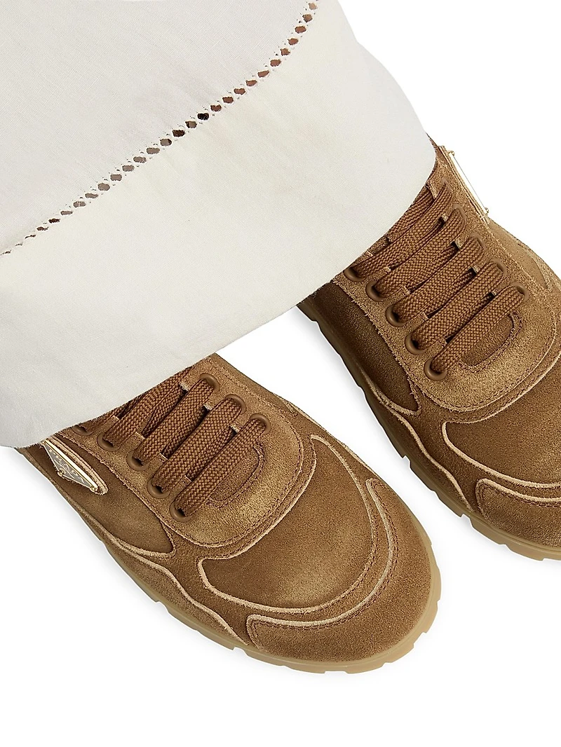 Faded Suede Sneakers