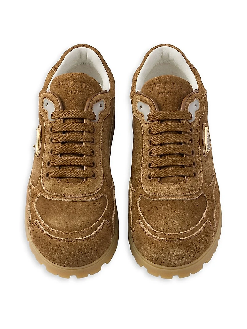 Faded Suede Sneakers