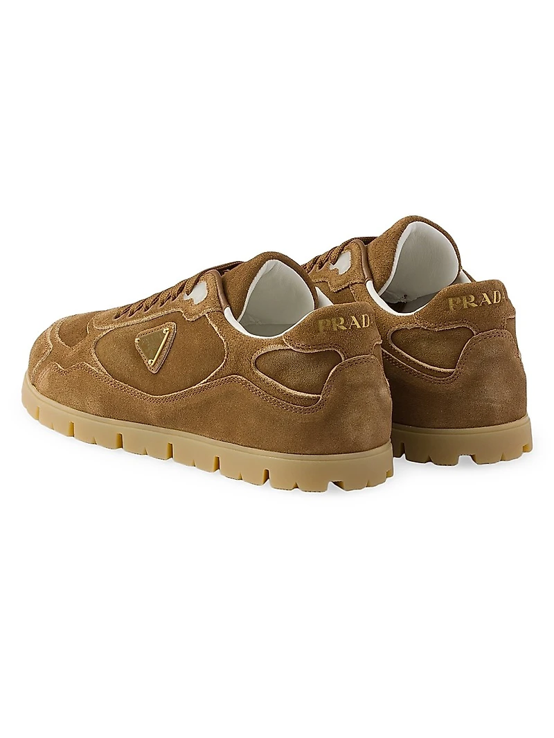 Faded Suede Sneakers