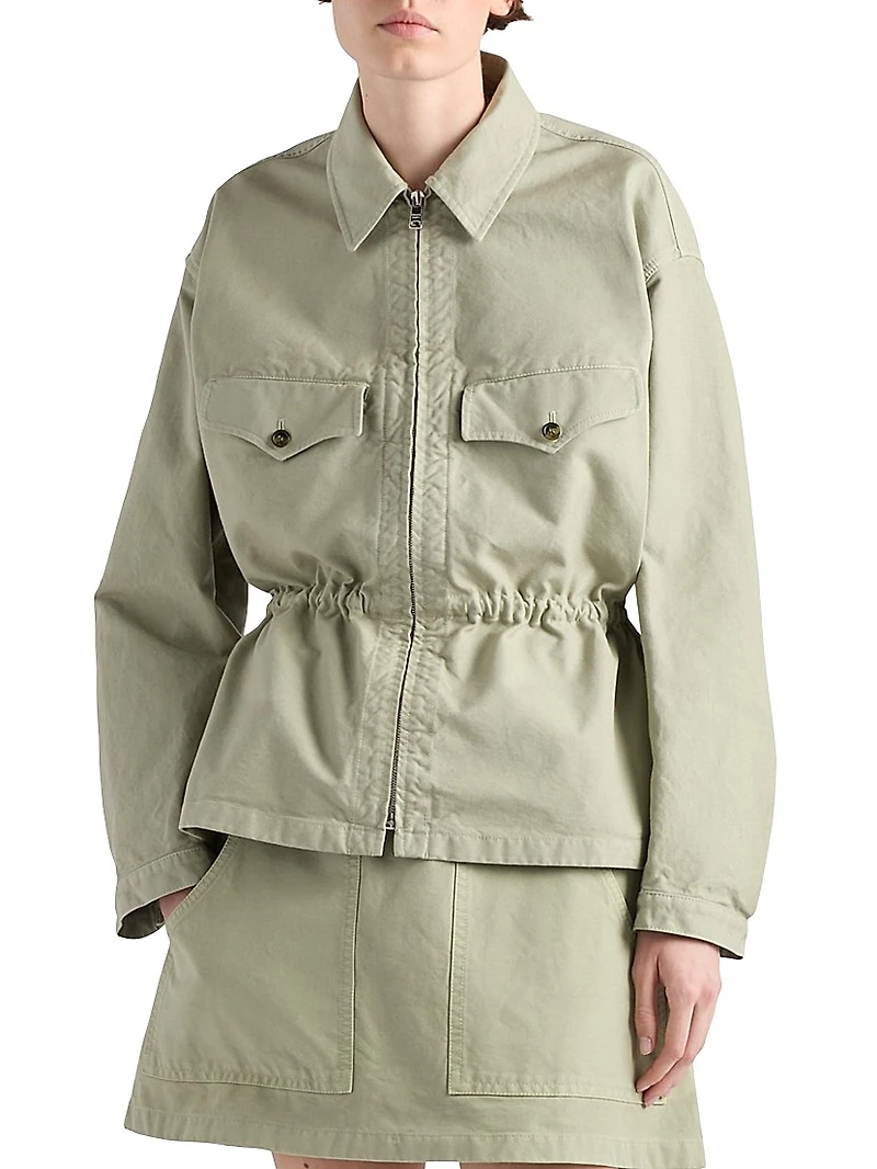 Old Canvas Blouson Jacket