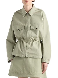 Old Canvas Blouson Jacket