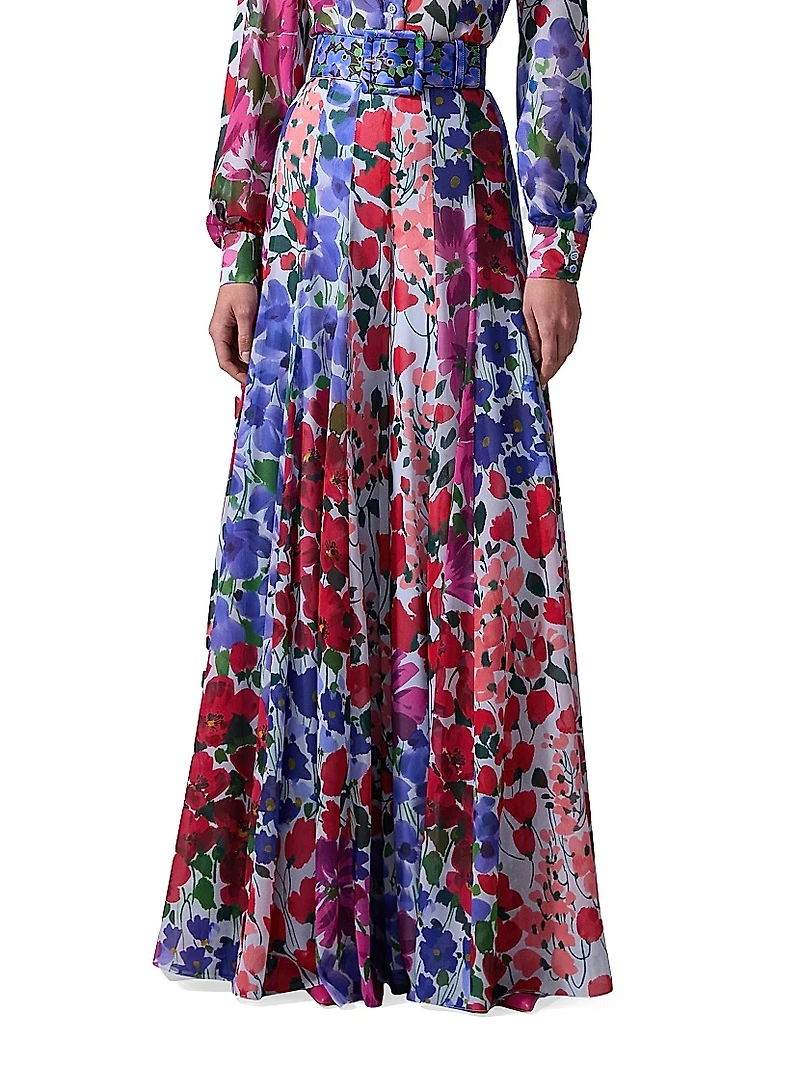 Floral Palazzo Pants