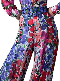 Floral Palazzo Pants