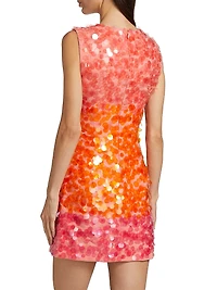 Ombré Paillettes Minidress