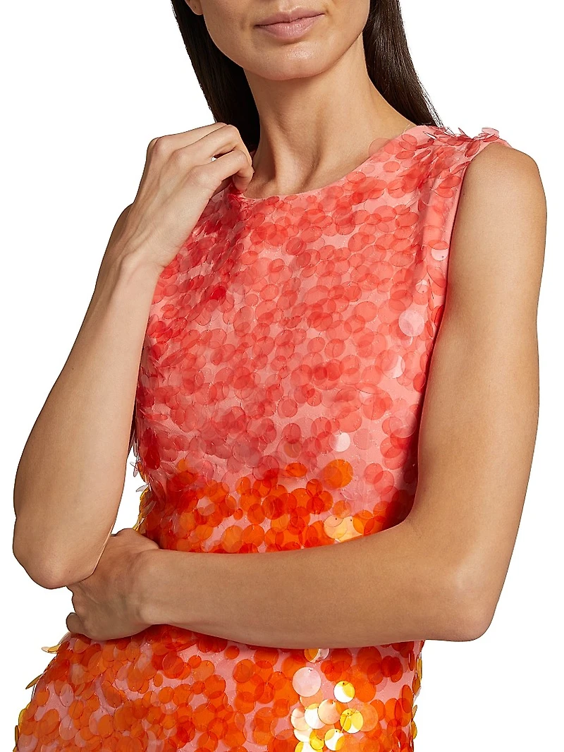 Ombré Paillettes Minidress