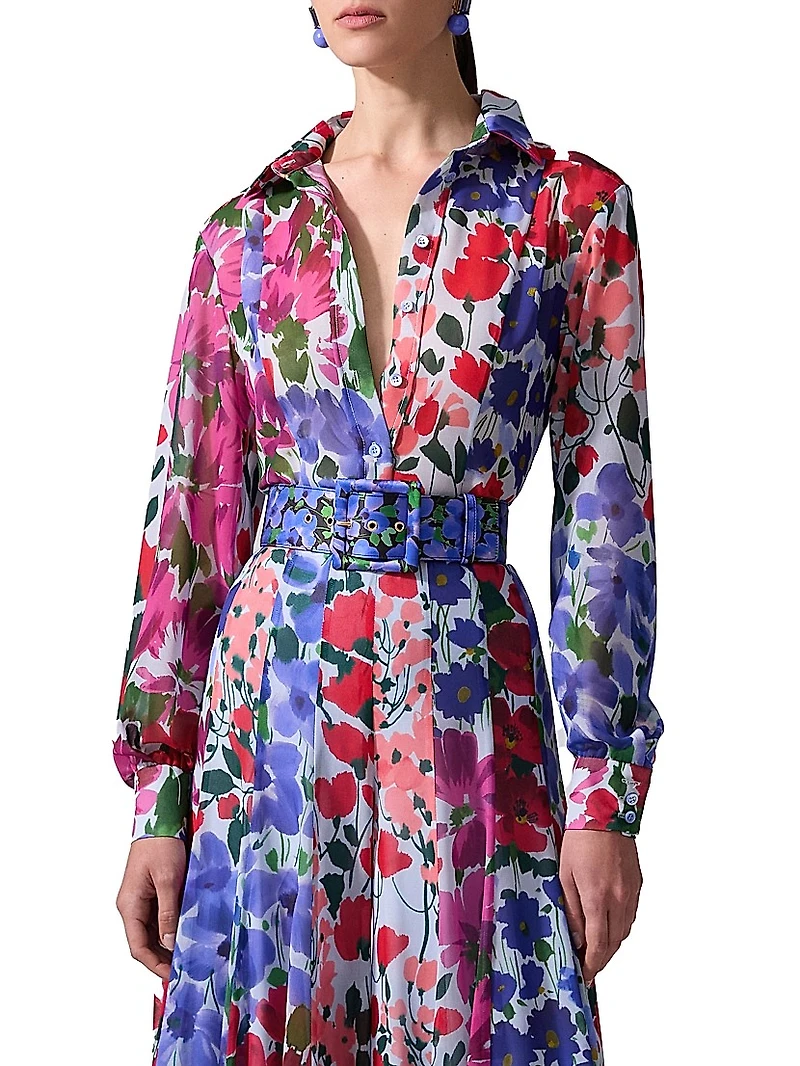 Celeste Sheer Floral Blouse